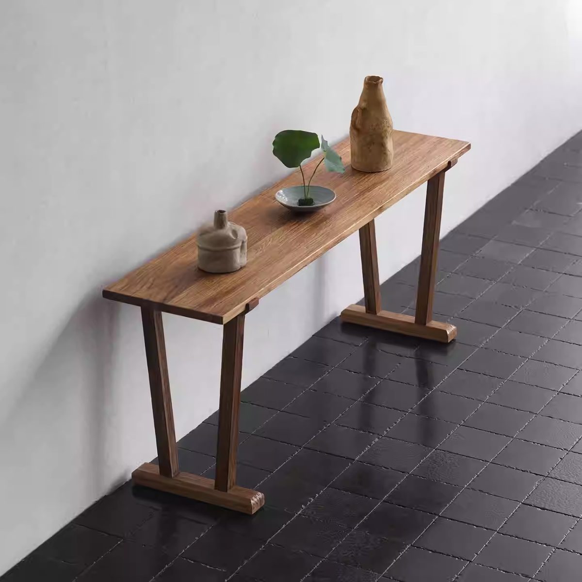 Plantation teak console table — Teak Series