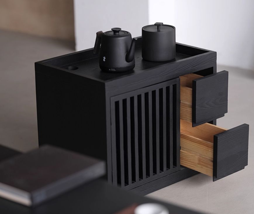 Tea cabinet — Charcoal Series
