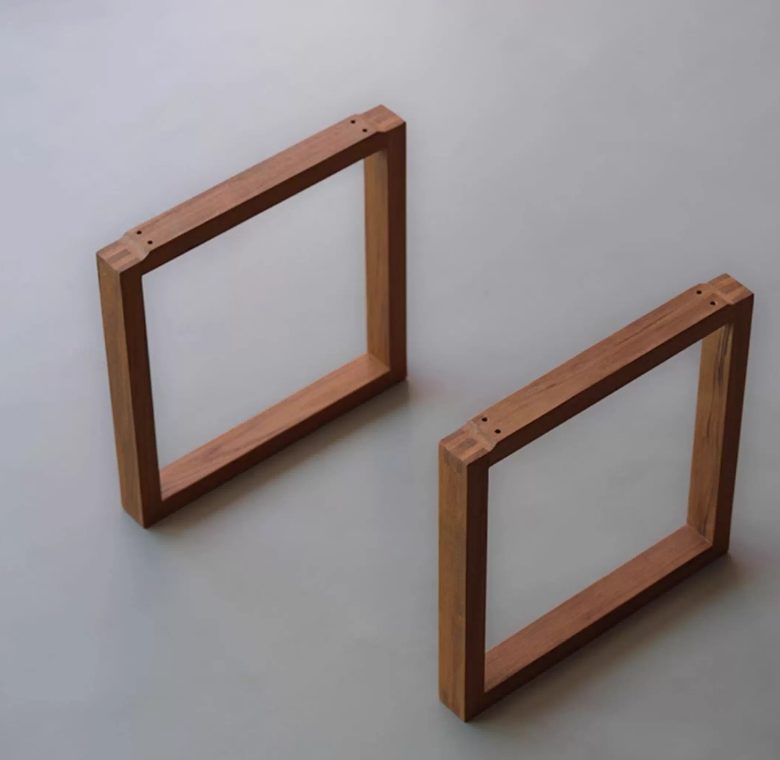 Mobian desk & dining table — Teak Series