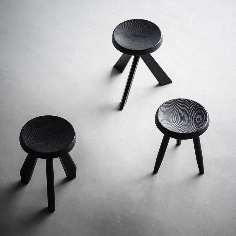 Meribel stool — Charcoal Series