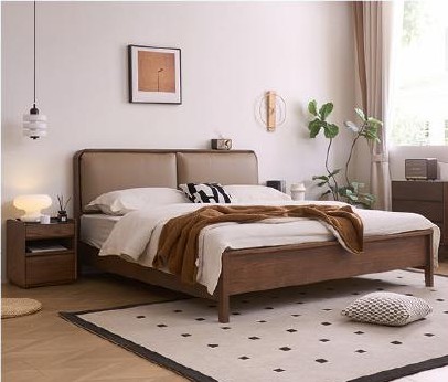 Solid ash panel bed