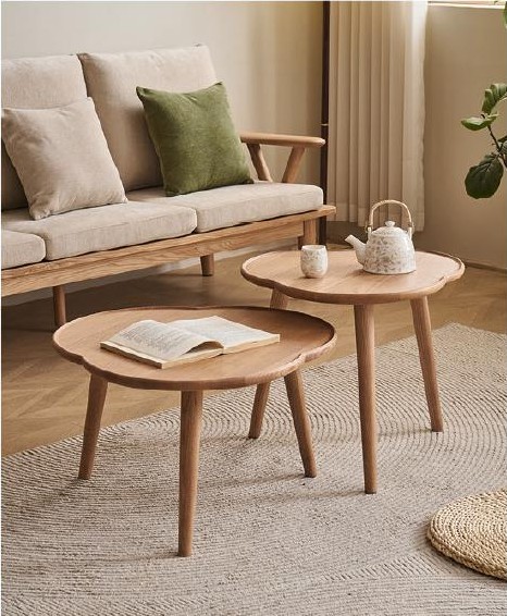 Nesting cloud coffee tables