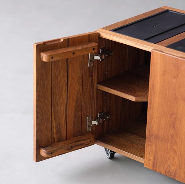 Teak tea cabinet — Teak Series