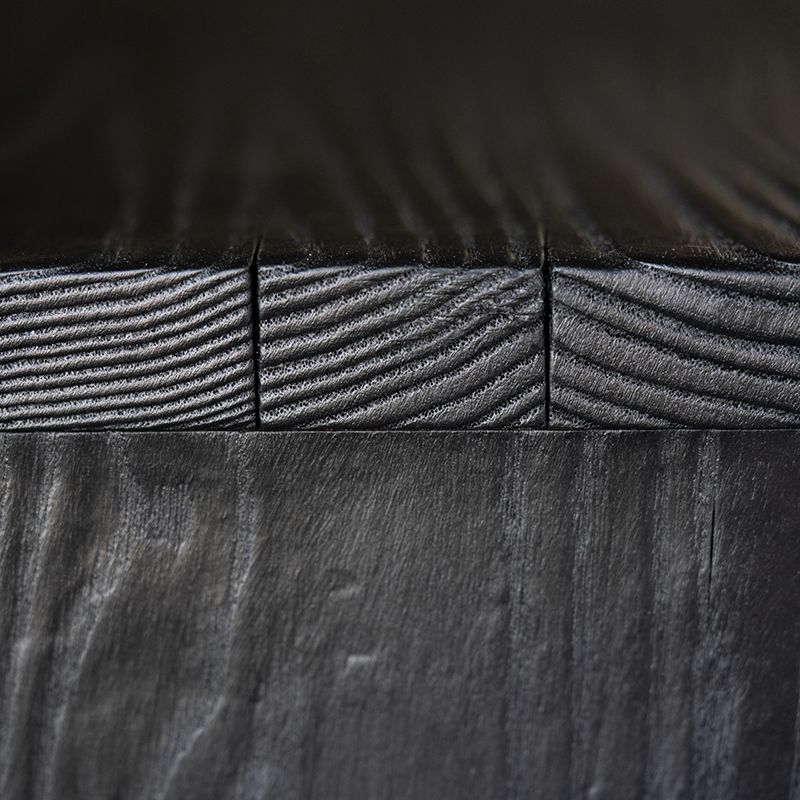 Charred ash sideboard — Charcoal Series