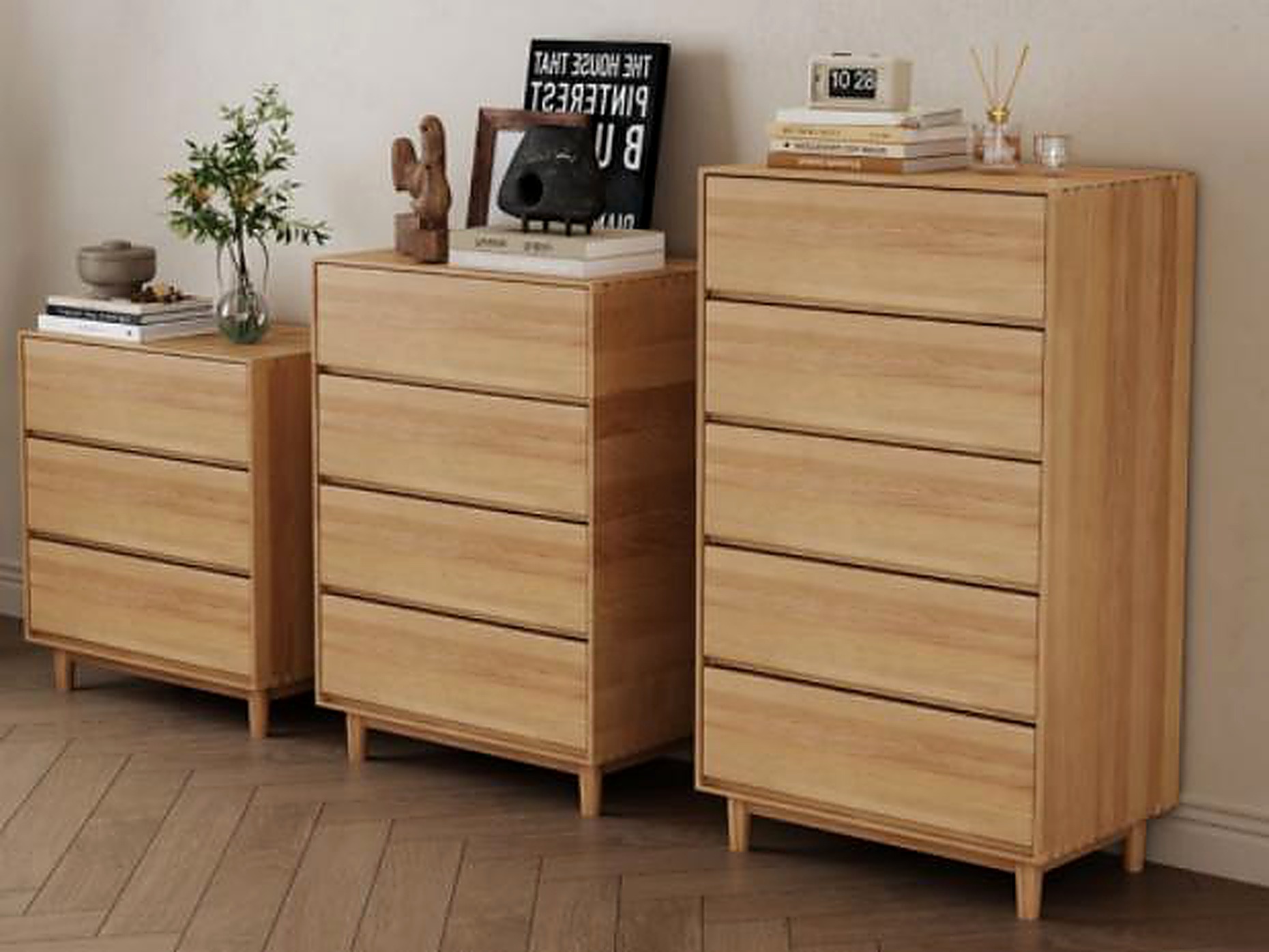 Five-drawer chest