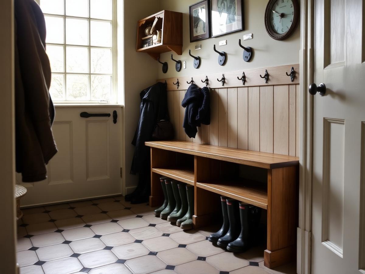Boot rooms and hallway storage built for British weather