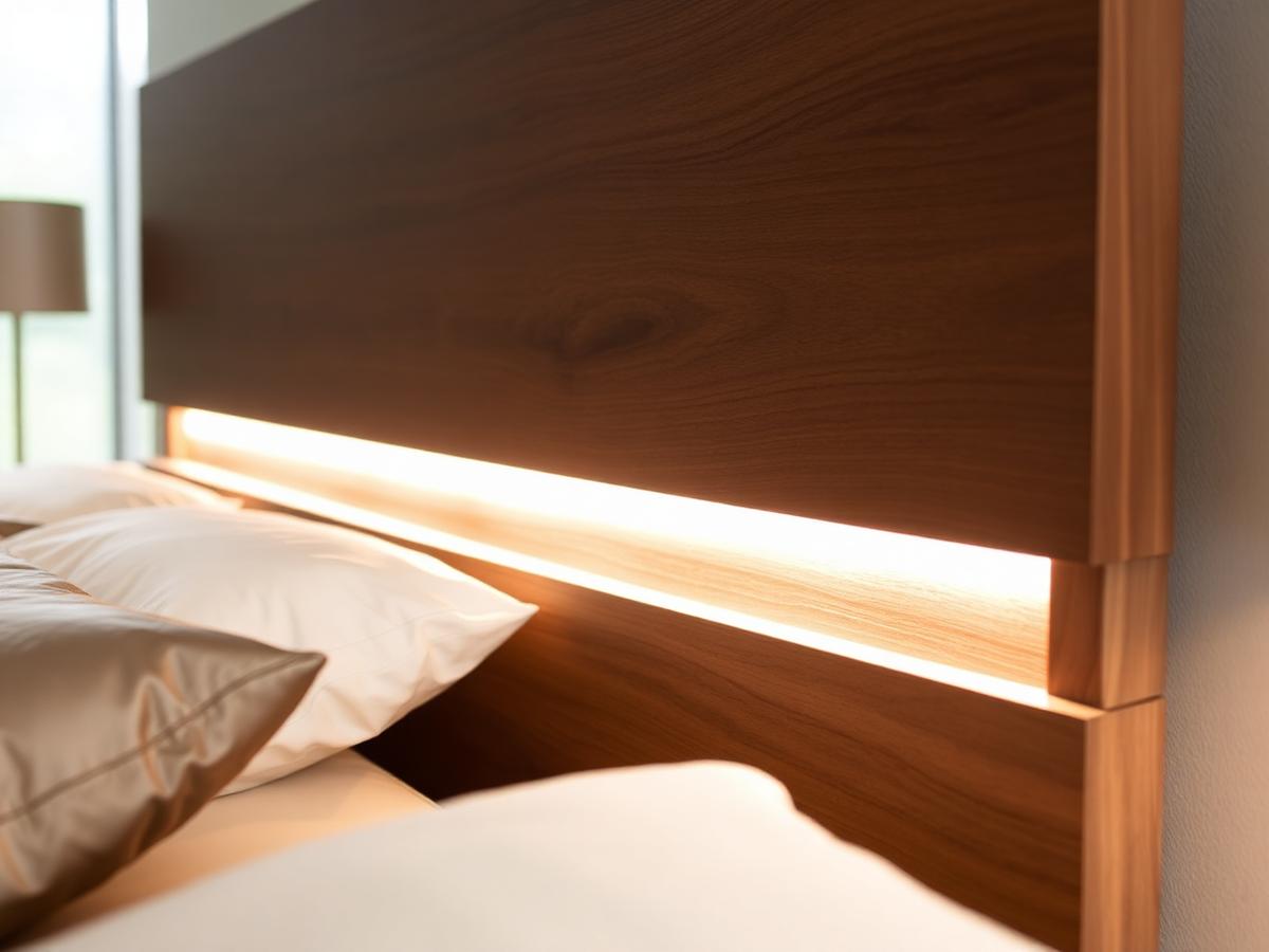 LED profiles for shelves, headboards and cabinetry