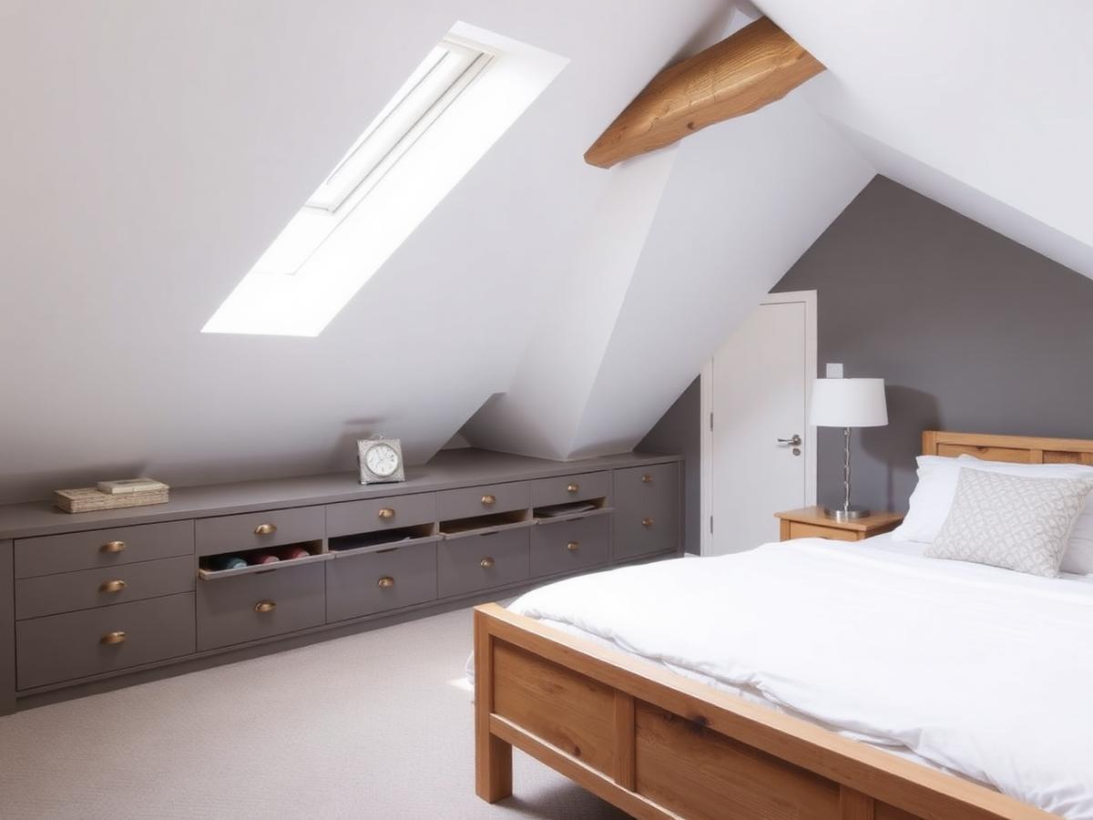 Loft conversions: beds, eaves storage and the awkward slope