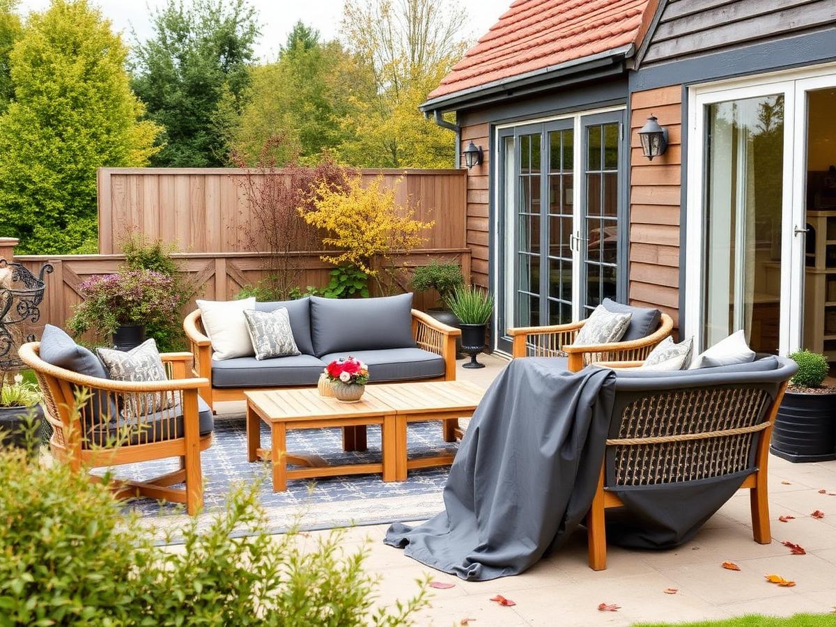 Outdoor furniture that survives a UK winter